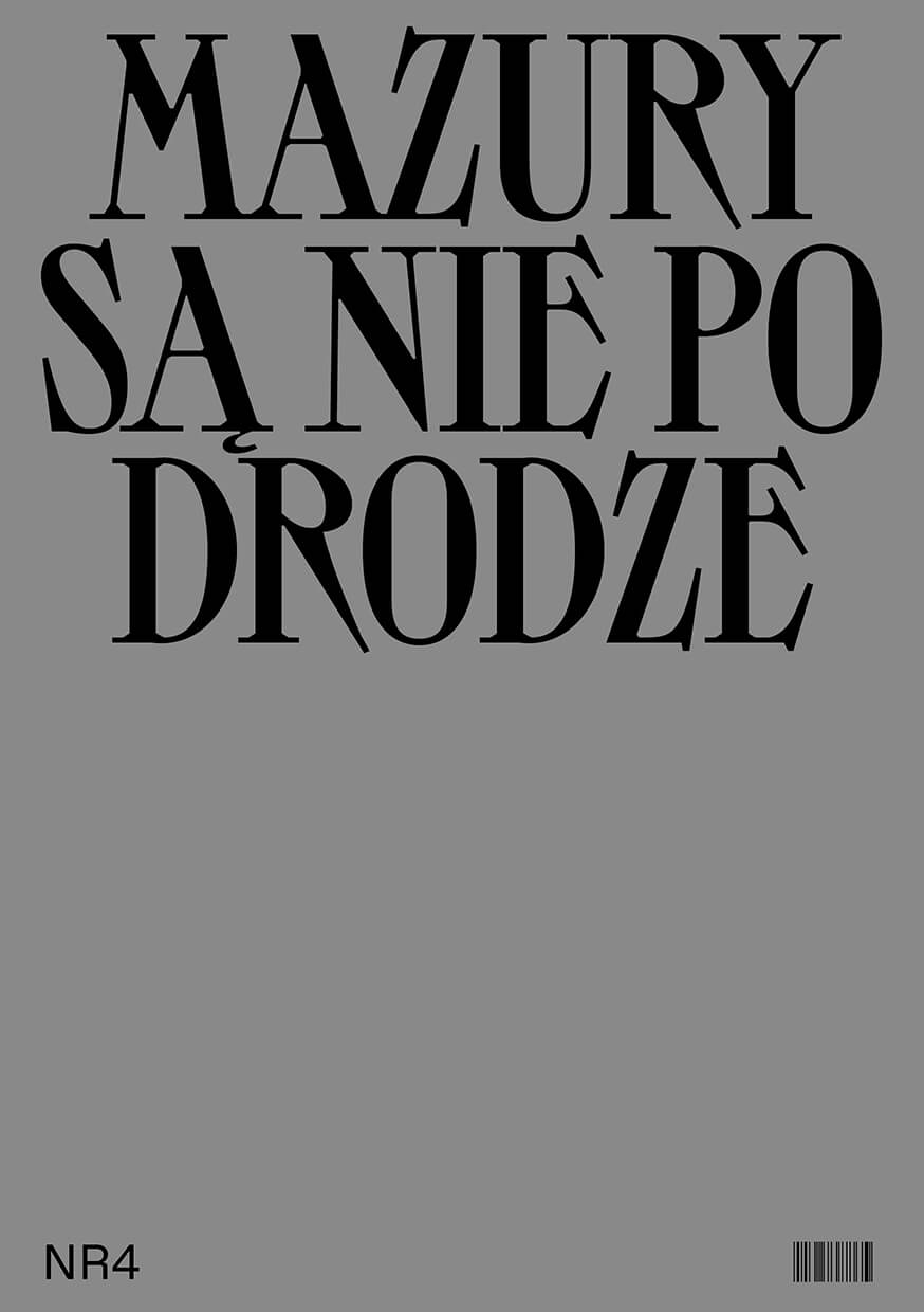 Mazury są nie po drodze front